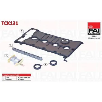 Kit de distribution par chaîne FAI AutoParts TCK131