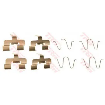 Kit d'accessoires, plaquette de frein à disque TRW OEM 126120700