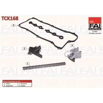 FAI AutoParts TCK168 - Kit de distribution par chaîne