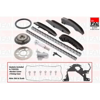 FAI AutoParts TCK239L - Kit de distribution par chaîne