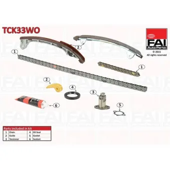 FAI AutoParts TCK33WO - Kit de distribution par chaîne