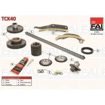 Kit de distribution par chaîne FAI AutoParts OEM TC0285FK