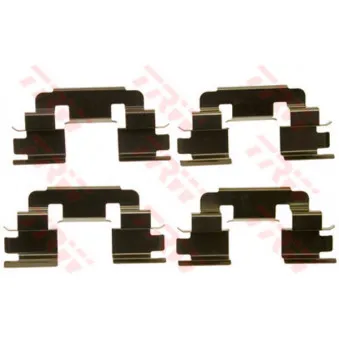 Kit d'accessoires, plaquette de frein à disque TRW OEM 6061249