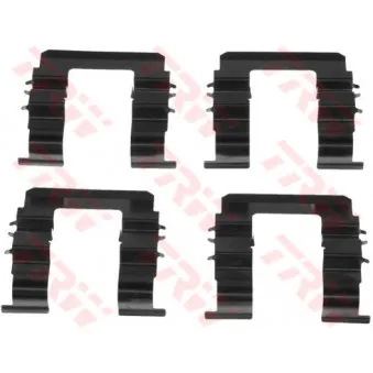 Kit d'accessoires, plaquette de frein à disque TRW OEM DA0161500