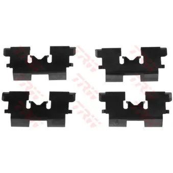 TRW PFK517 - Kit d'accessoires, plaquette de frein à disque