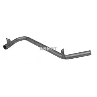 Tuyau d'échappement ASMET 02.018