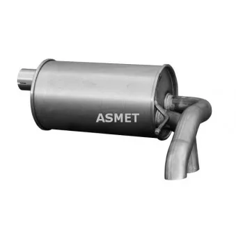 Silencieux arrière ASMET OEM 154-065