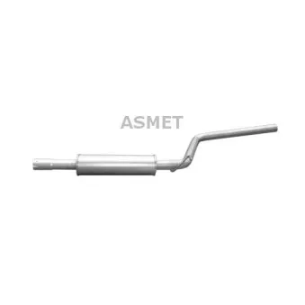ASMET 03.106 - Silencieux central