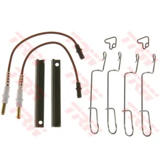 TRW PFK551 - Kit d'accessoires, plaquette de frein à disque