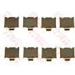 TRW PFK565 - Kit d'accessoires, plaquette de frein à disque
