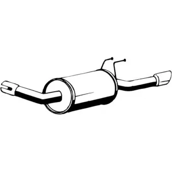 ASMET 07.111 - Silencieux arrière