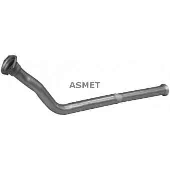 Tuyau d'échappement ASMET 08.026