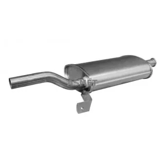 Silencieux arrière ASMET 14.012