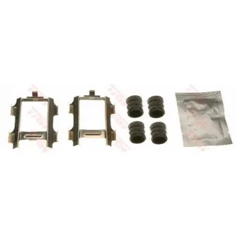 TRW PFK630 - Kit d'accessoires, plaquette de frein à disque