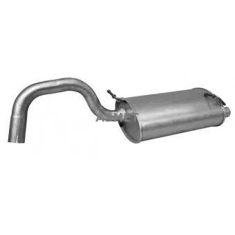 Silencieux arrière ASMET 18.027