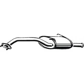 Silencieux arrière ASMET 22.002