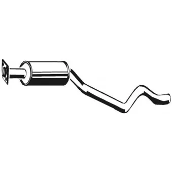 ASMET 24.013 - Silencieux central