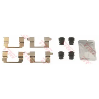 Kit d'accessoires, plaquette de frein à disque TRW PFK672 pour HONDA ACCORD 2.2 i-DTEC - 150cv