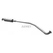 ASMET 31.002 - Silencieux avant