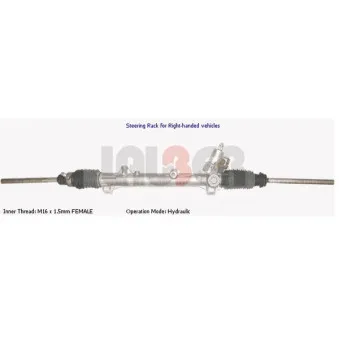 Crémaillière de direction LAUBER 66.1059