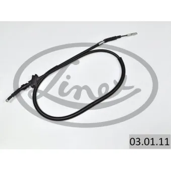 LINEX 03.01.11 - Tirette à câble, frein de stationnement