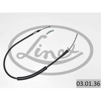 LINEX 03.01.36 - Tirette à câble, frein de stationnement