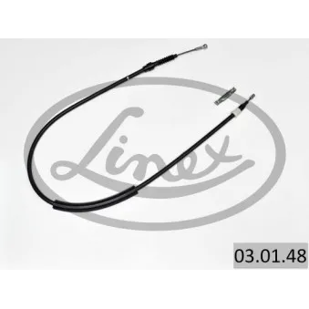Tirette à câble, frein de stationnement LINEX 03.01.48 pour OPEL COMBO 1.2 TDI - 61cv