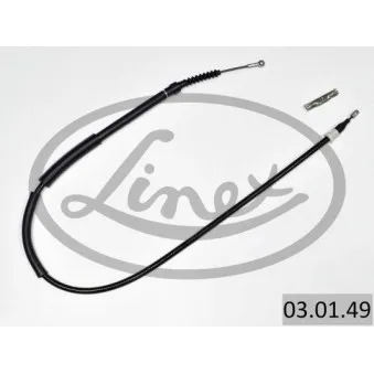 Tirette à câble, frein de stationnement LINEX 03.01.49