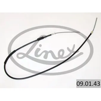 Tirette à câble, frein de stationnement LINEX OEM 96145739