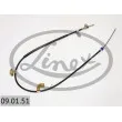 LINEX 09.01.51 - Tirette à câble, frein de stationnement