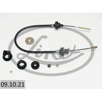 Tirette à câble, commande d'embrayage LINEX 09.10.21