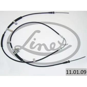 Tirette à câble, frein de stationnement LINEX OEM 54410A85511000