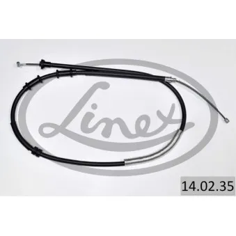 LINEX 14.02.35 - Tirette à câble, frein de stationnement