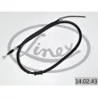 LINEX 14.02.43 - Tirette à câble, frein de stationnement