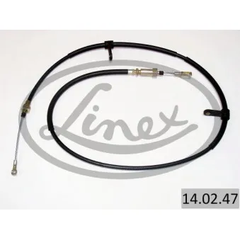 Tirette à câble, frein de stationnement LINEX 14.02.47 pour CITROEN C5 120 Multijet 2.3 D - 120cv