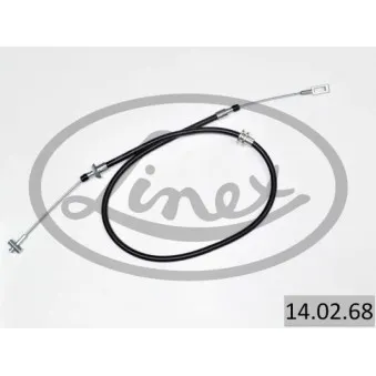 LINEX 14.02.68 - Tirette à câble, frein de stationnement