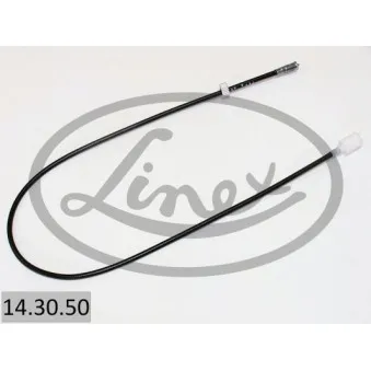Câble flexible de commande de compteur LINEX 14.30.50 pour FIAT UNO 60 Diesel 1.7 - 60cv