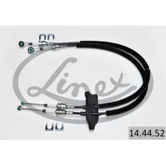 Tirette à câble, boîte de vitesse manuelle LINEX OEM 1611917180