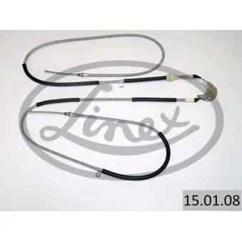 Tirette à câble, frein de stationnement LINEX 15.01.08 pour FORD FIESTA 1.6 Turbo - 131cv