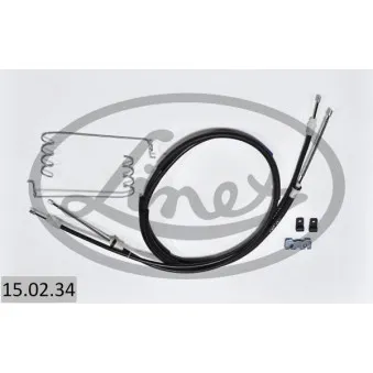 Tirette à câble, frein de stationnement LINEX OEM 7T162A603AD