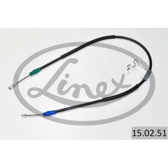 LINEX 15.02.51 - Tirette à câble, frein de stationnement