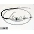 Tirette à câble, commande d'embrayage LINEX [15.10.50]