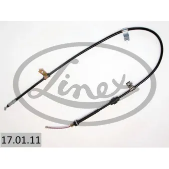 LINEX 17.01.11 - Tirette à câble, frein de stationnement