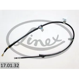 LINEX 17.01.32 - Tirette à câble, frein de stationnement