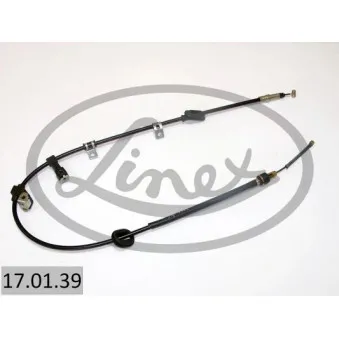 Tirette à câble, frein de stationnement LINEX 17.01.39