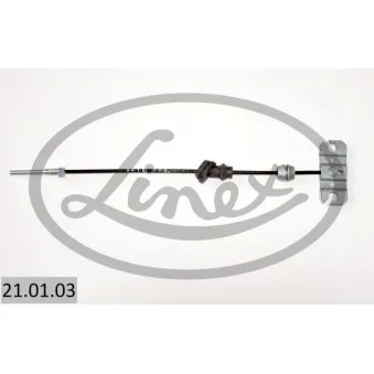 Tirette à câble, frein de stationnement LINEX OEM 0K01144150G