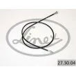 LINEX 27.30.04 - Câble flexible de commande de compteur