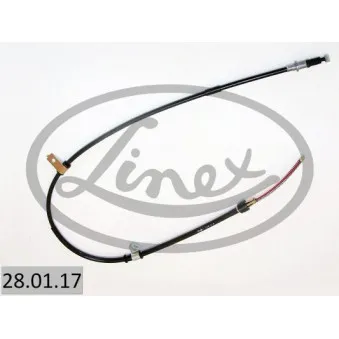 LINEX 28.01.17 - Tirette à câble, frein de stationnement