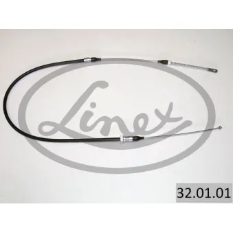 Tirette à câble, frein de stationnement LINEX 32.01.01 pour OPEL CORSA 1.5 D - 50cv