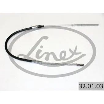 Tirette à câble, frein de stationnement LINEX OEM 90125513 Tirette à câble, frein de stationnement LINEX OEM 90125513